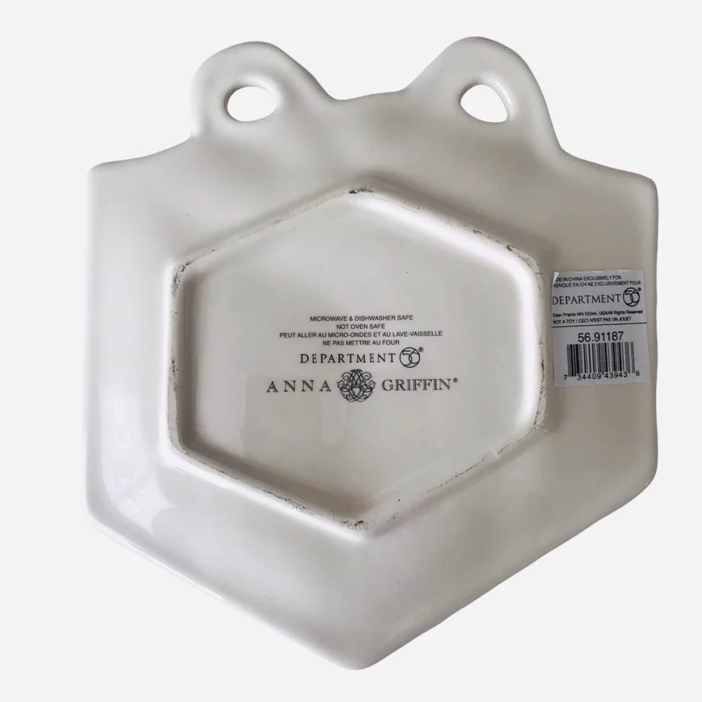 Department 56 Anna Griffin Xmas Candy Tray - Picture 2 of 4